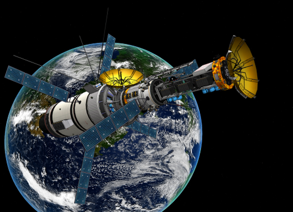 a look at what Duna I appears like in orbit