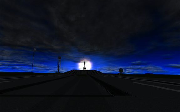 we've begun fueling the rocket for launch, and Mun is barely visible in the light of the sun prior to eclipse