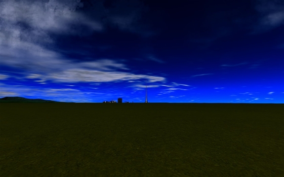 Capt Bob came back with this launch photo from out on the lawn: so much smoke from overpowered SRBs 