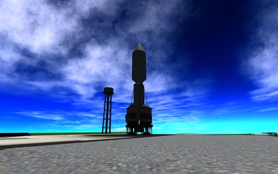 less than 30 minutes to launch and we are holding final countdown at T-5. Beautiful weather out