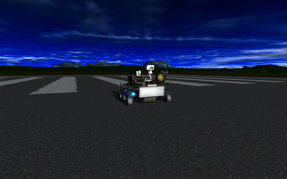 good morning from the KSC runway. Second sunrise is here and Lupek is almost all set for departure on its 142Km trip