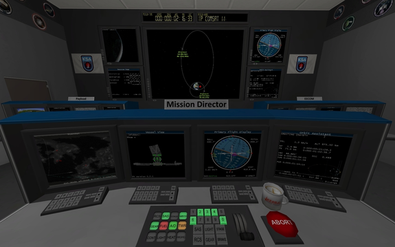 here's how things are looking right now from the IP ComSat mission control room as they await maneuver in 2h 27m
