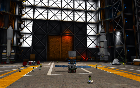 2 craft built last month, 3 under construction now, 2 more by month's end - VAB is going to be getting quite crowded!