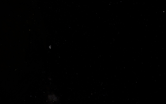 here we are looking at our destination rising over Kerbin's night side. T-3 minutes to transfer burn