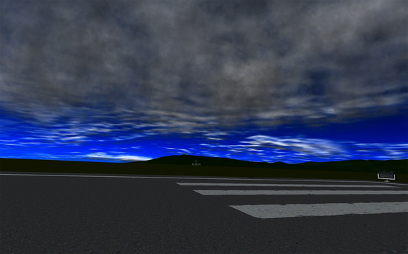 getting ready, Lupek took its own photo this morning looking towards W1 (overlay added by our software here at MC)