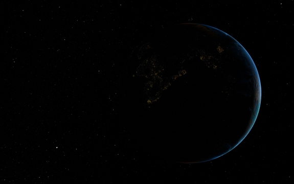 Mu-SCAN looking back home as it drifts away towards Mun