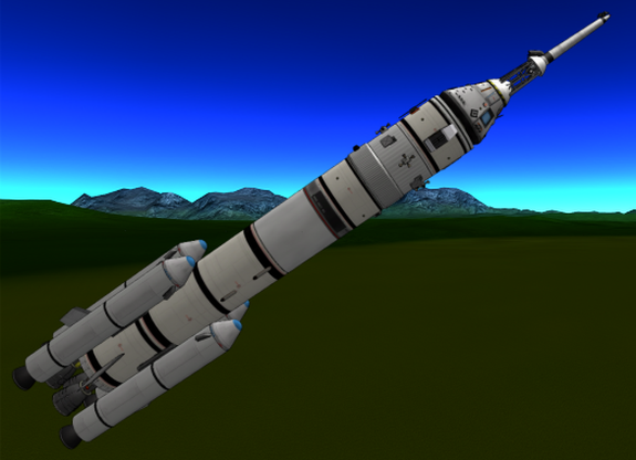 render of Mun I fully staged