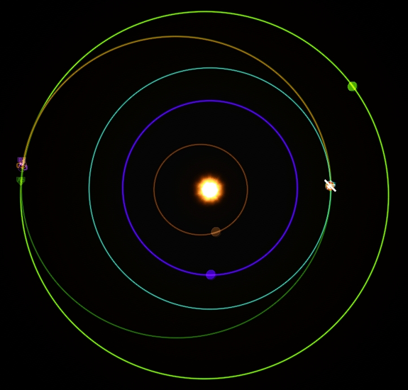 we've completed our transfer burn, with some additional adjustments and we are on our way to Duna!