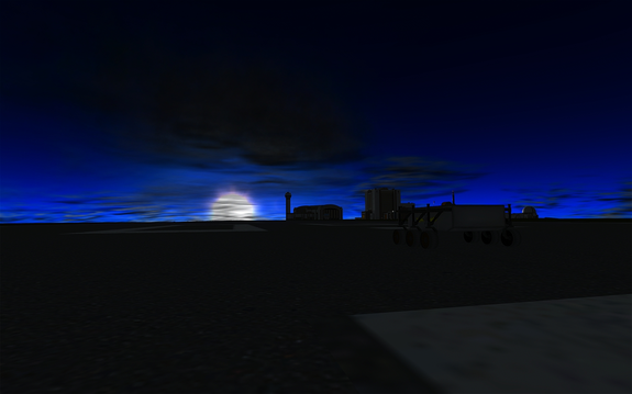 the sun is rising and Lupek is on the runway ready to get going! Good luck, little rover we're rooting for ya
