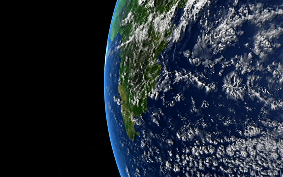KWO-2 shows how great the weather is out there for the rover team today. Partly cloudy and sunny skies 