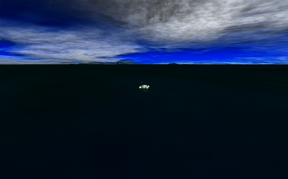 recovery crew sent us this photo of the capsule. They are extracting Bob and Wehrtop now. Both are a little shook up