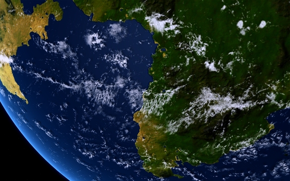 KWO earlier this morning sent in a photo showing an active jet stream off the Great Desert